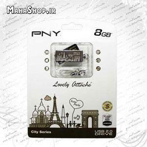 فلش PNY 8GB Lovely Paris